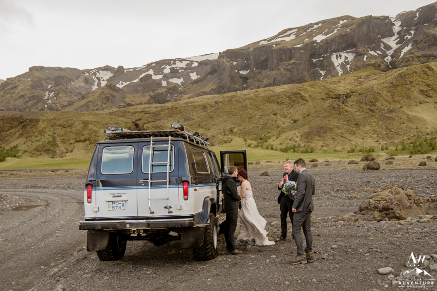 Iceland Super Jeep Wedding