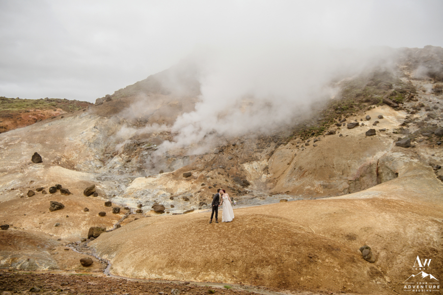 Iceland Wedding Private Geothermal Area-Your Adventure Wedding