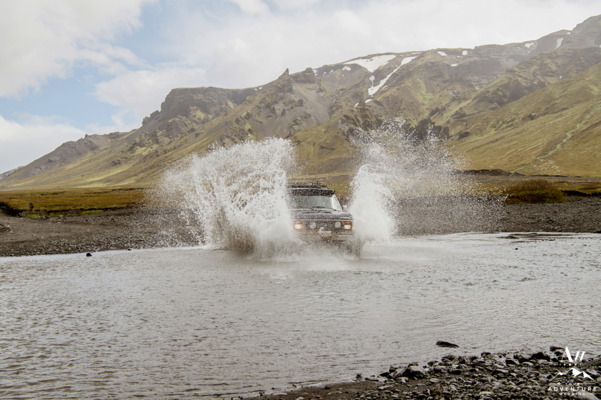 Super Jeep Wedding in Iceland