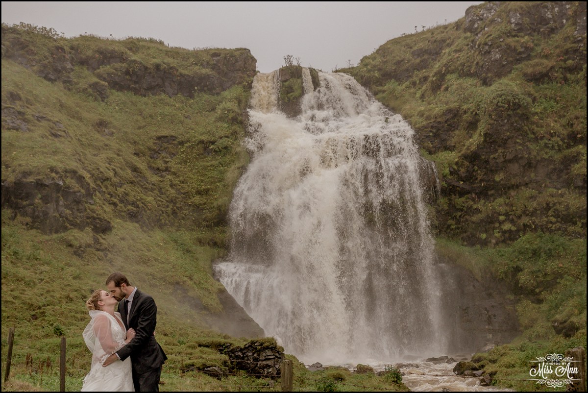 Iceland Waterfall Wedding