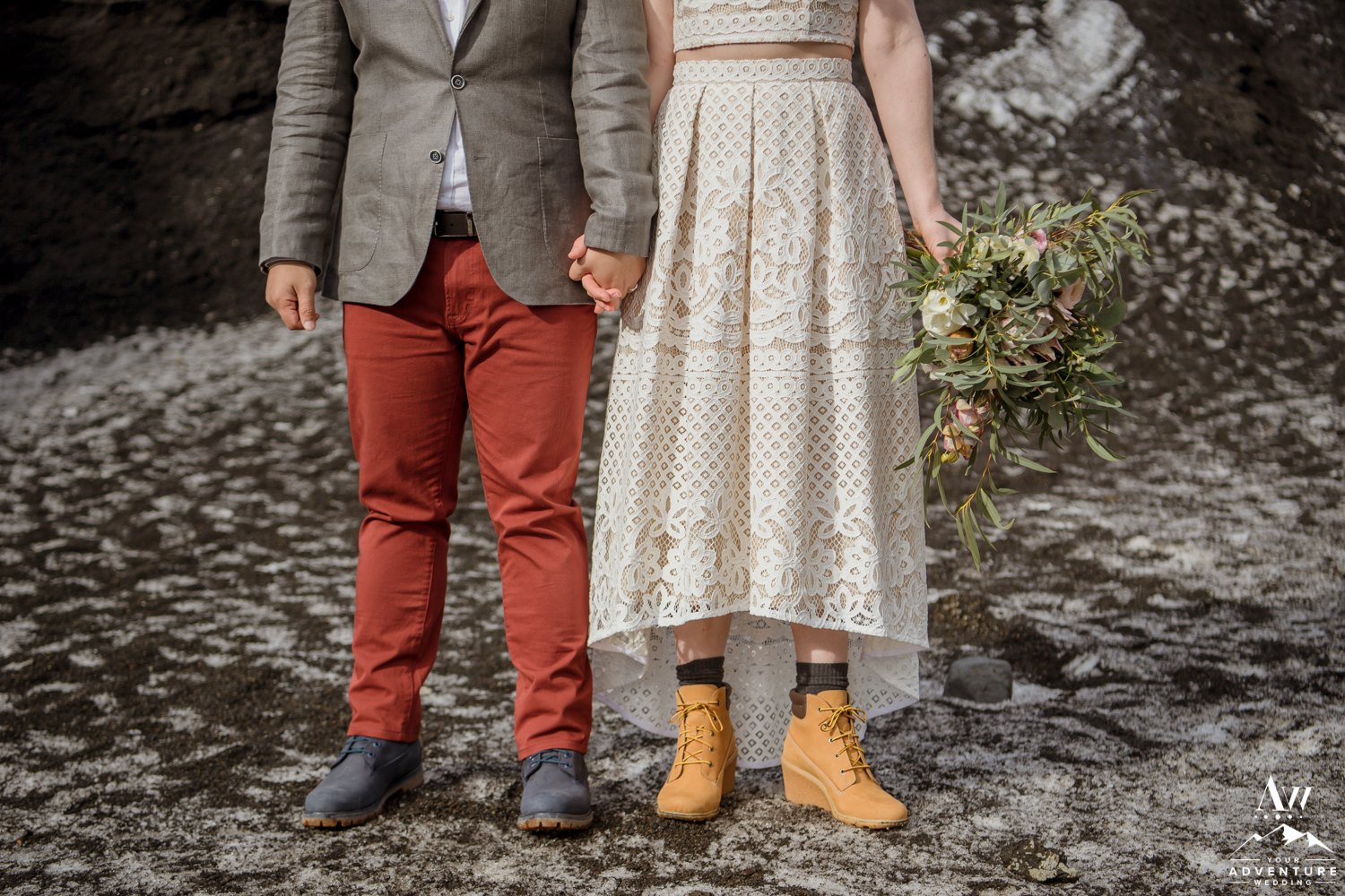 Iceland Adventure Wedding Couple Details