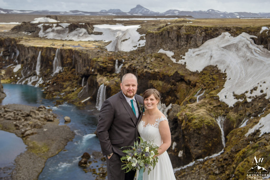 Iceland Canyon Wedding Photos