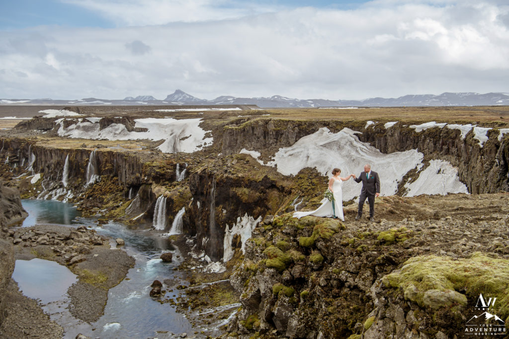 Secret Canyon Elopement in Iceland