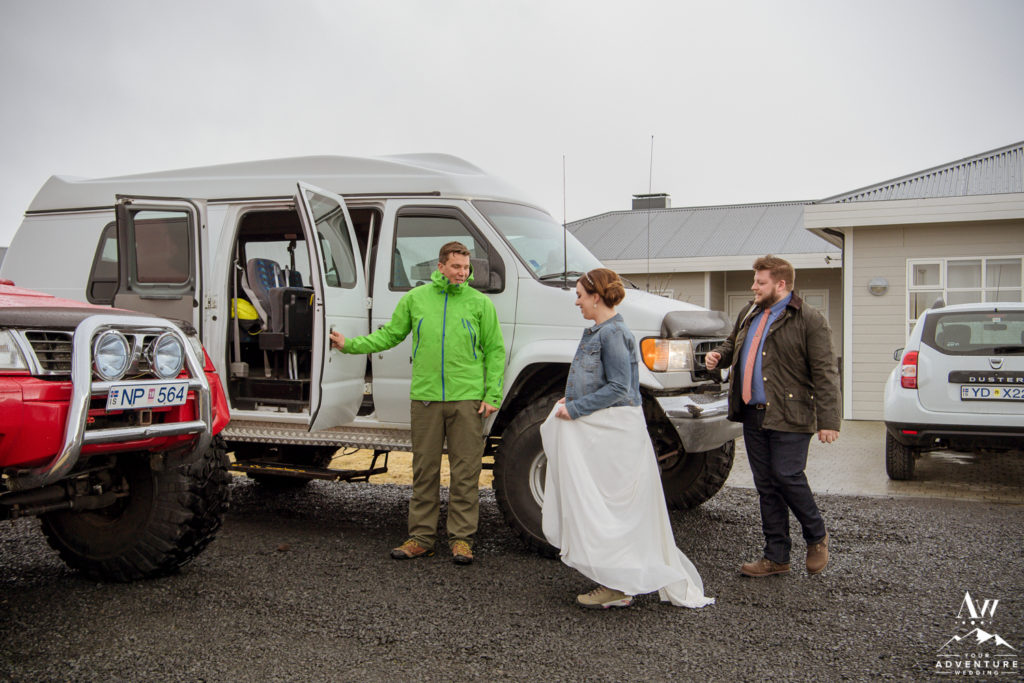 Iceland Super Jeep Wedding at Hotel Grimsborgir