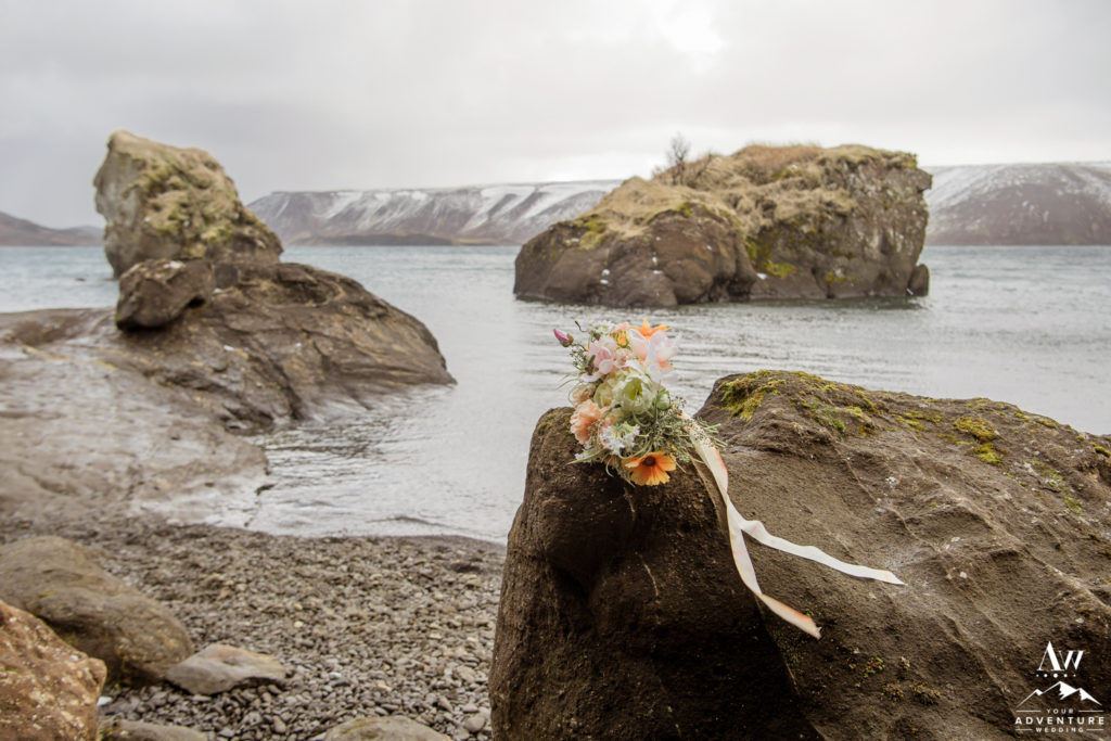 Silk Flower Iceland WeddingBouquet