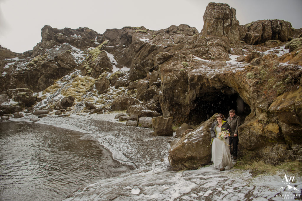 Iceland Cave Wedding Location