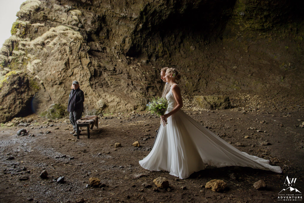Iceland Cave Wedding Ceremony