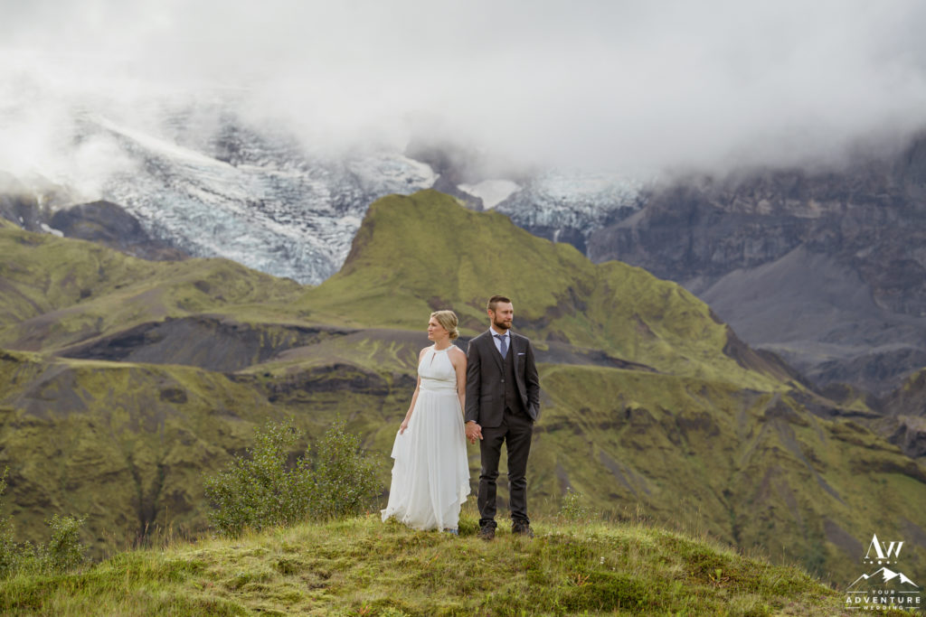 Dramatic Iceland wedding photos
