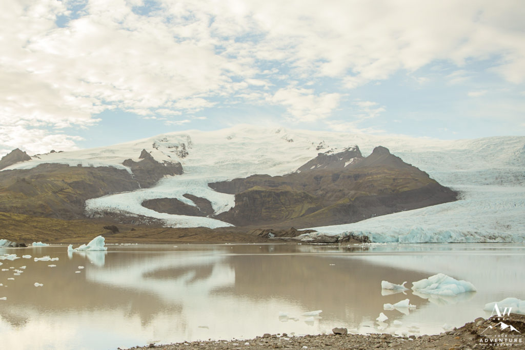 Offbeat Glacier Lagoon in Iceland