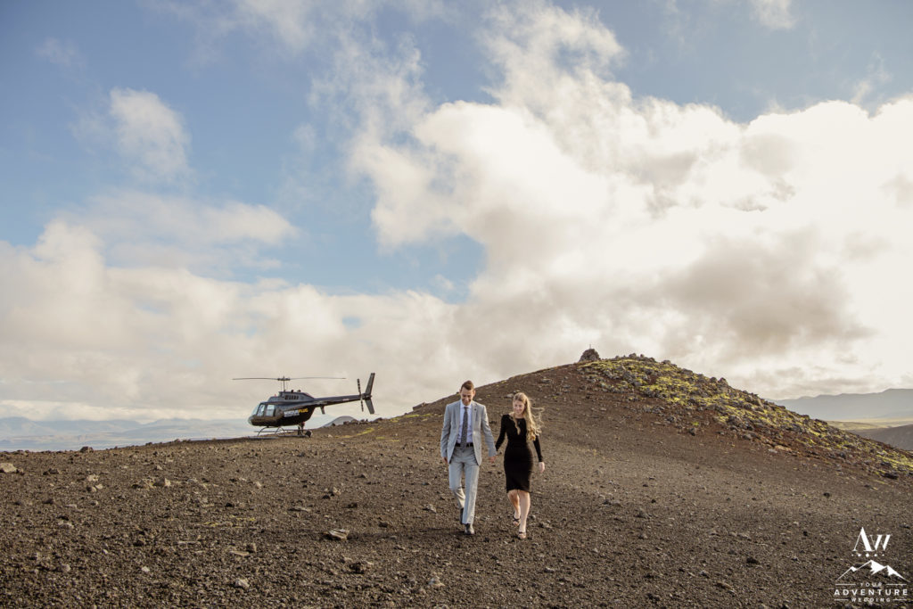 Helicopter Proposal in Iceland