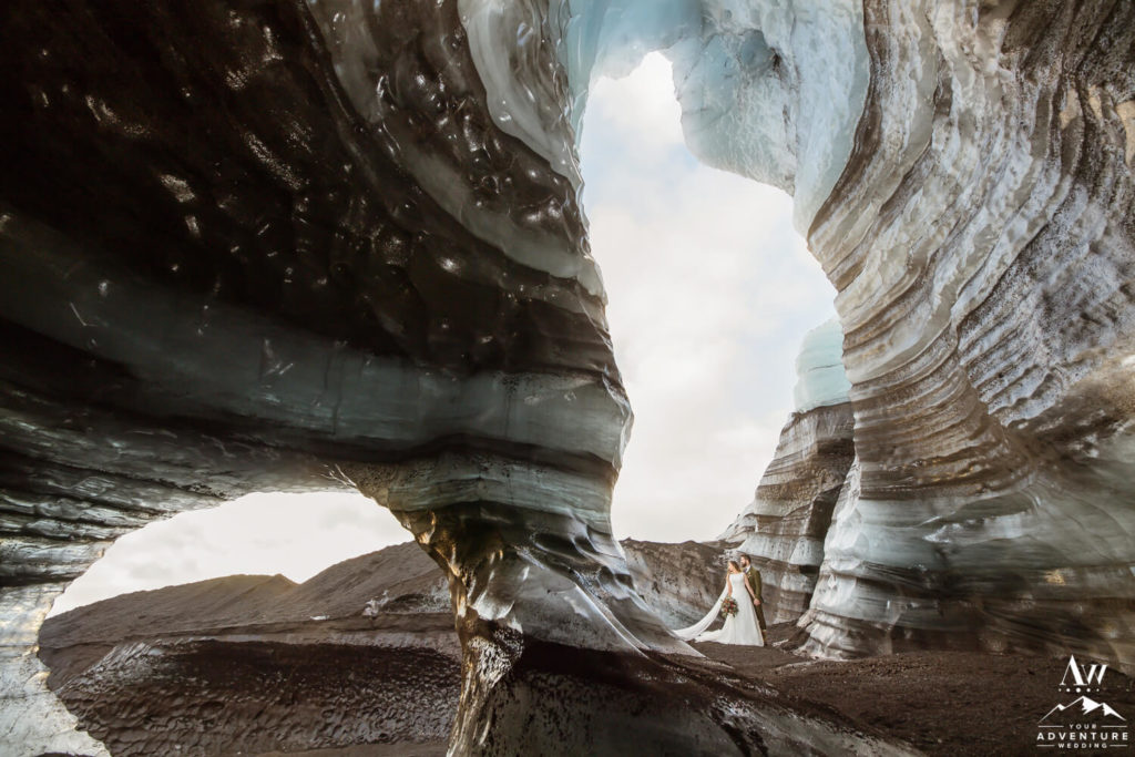 Iceland Ice Cave Wedding