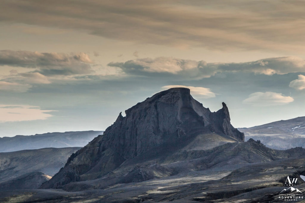 Unicorn Mountain in Thorsmork Iceland