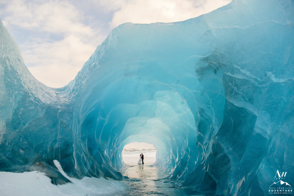 Iceland Blue Ice Cave Wedding