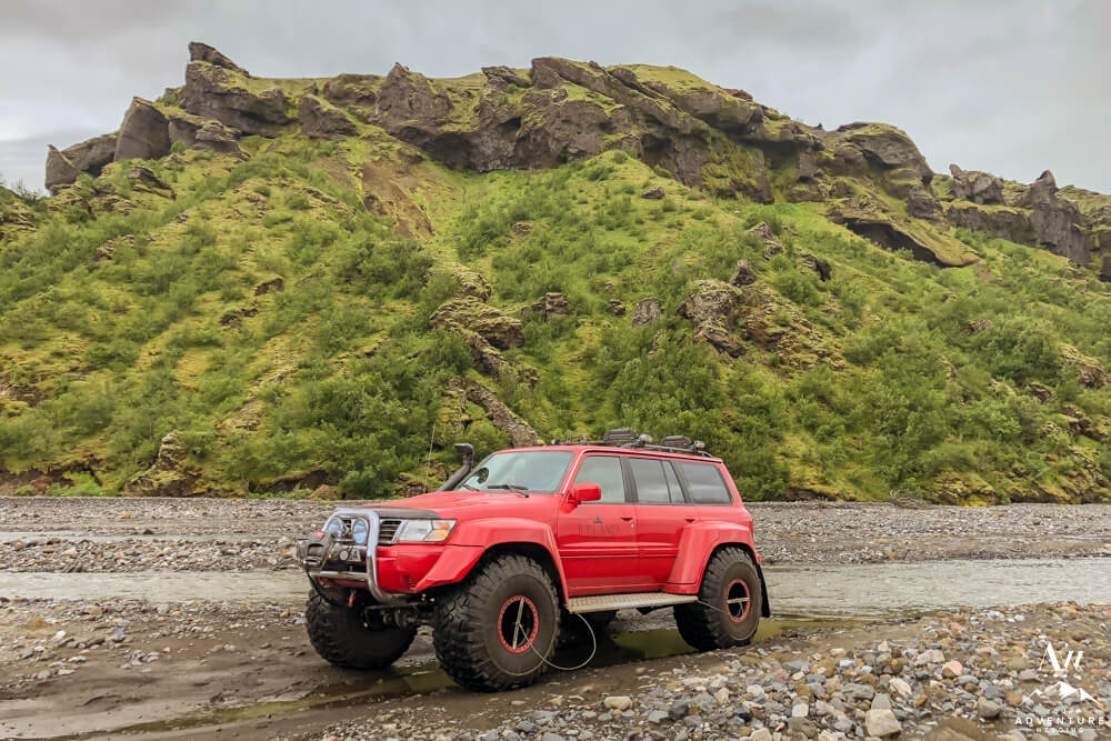 Super Jeep in Thorsmork