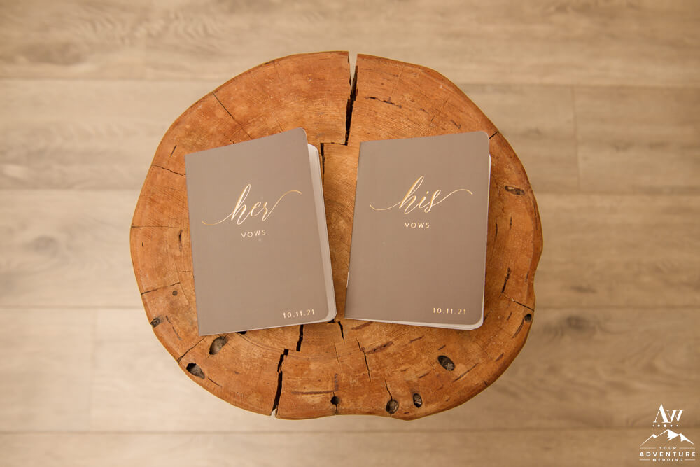 Iceland Elopement Vow Books
