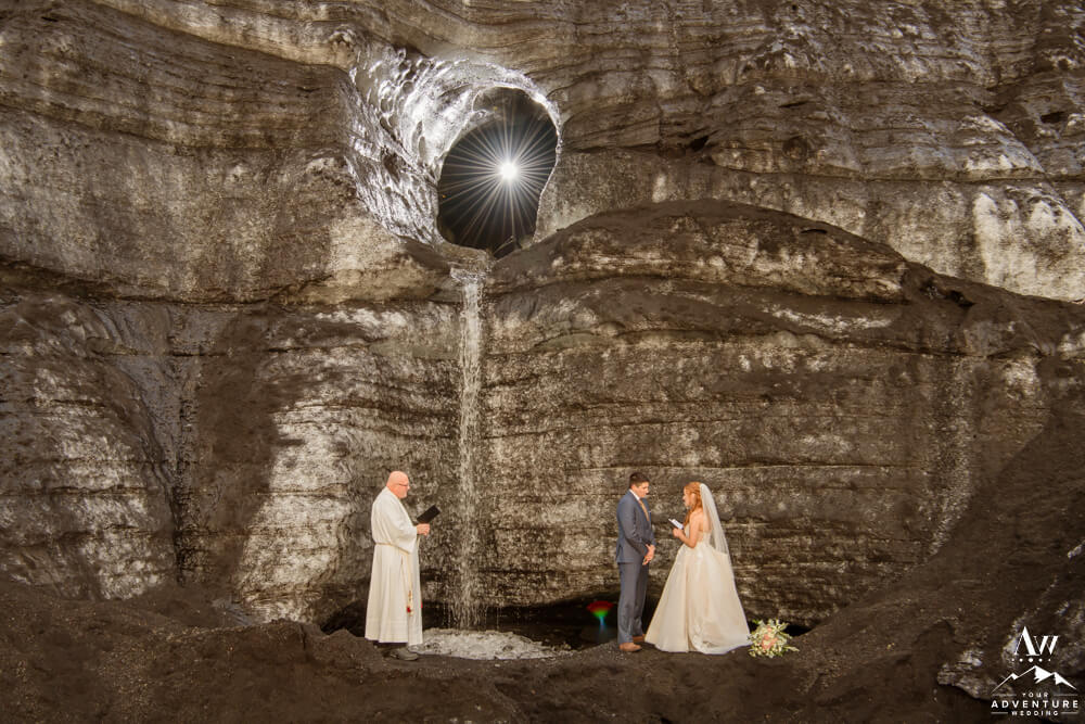 Subglacier Volcano Wedding Ceremony