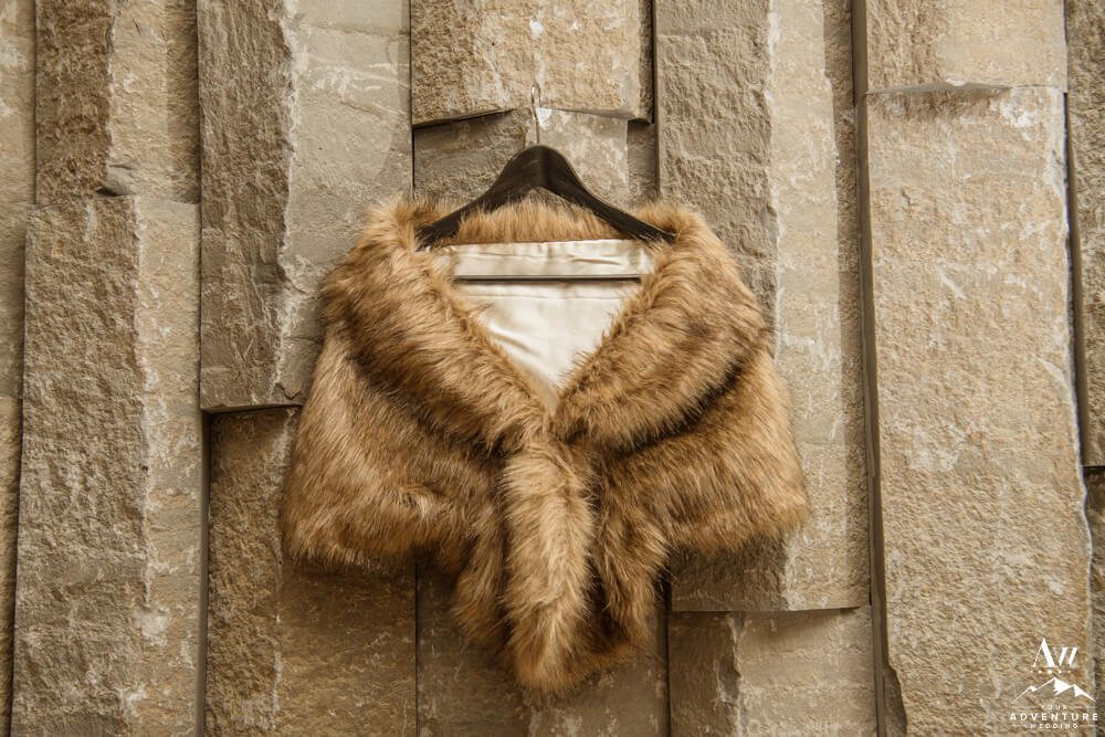 Iceland Wedding Fur Coat