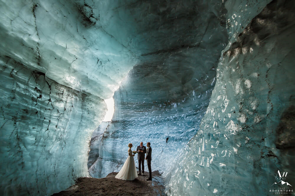 Katla Ice Cave Wedding Ceremony