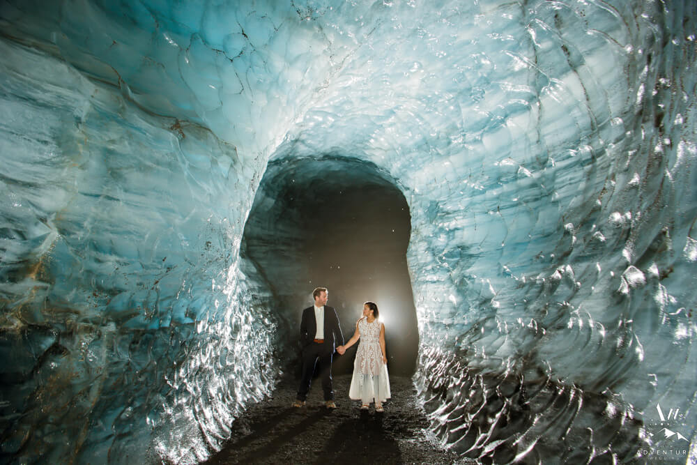 Katla Ice Cave Wedding Photos
