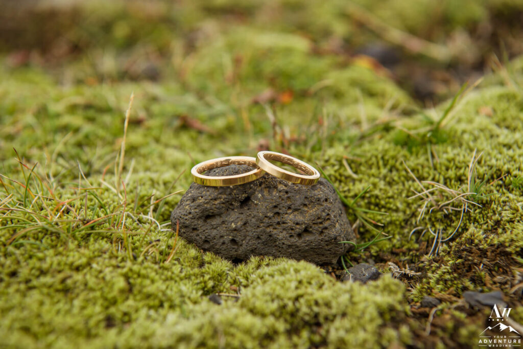 Gold Iceland Wedding Rings