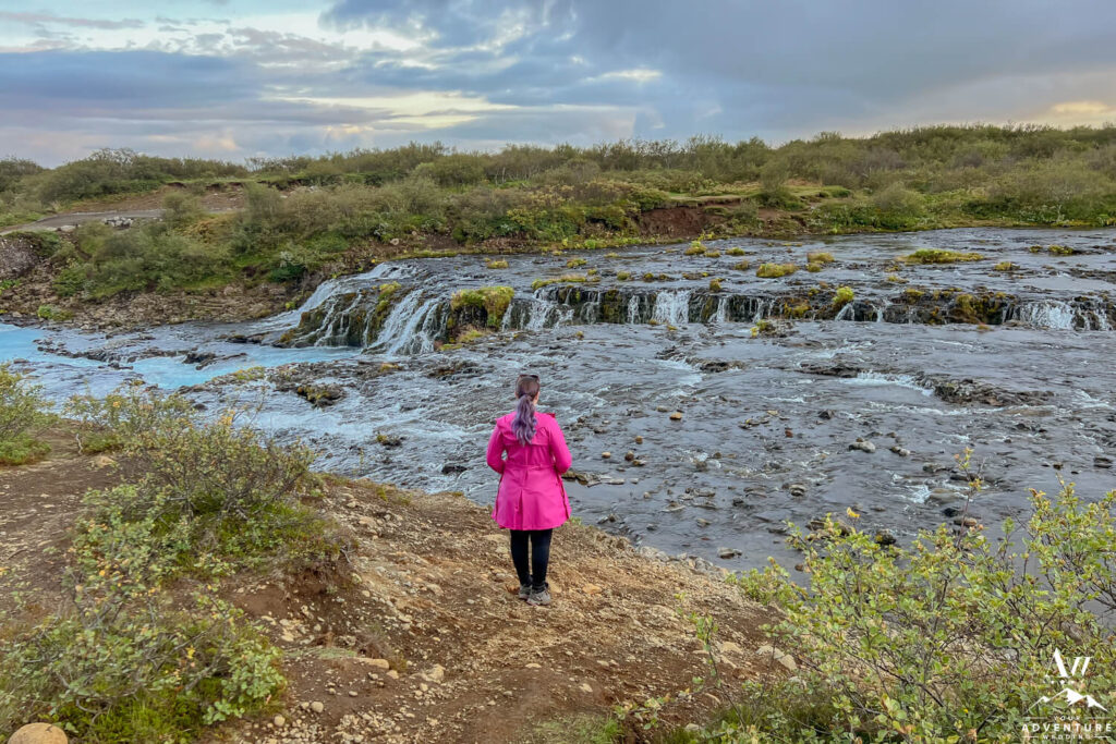 Brúarfoss Waterfall Hike
