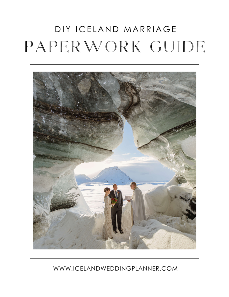 DIY ICELAND WEDDING PAPERWORK GUIDE