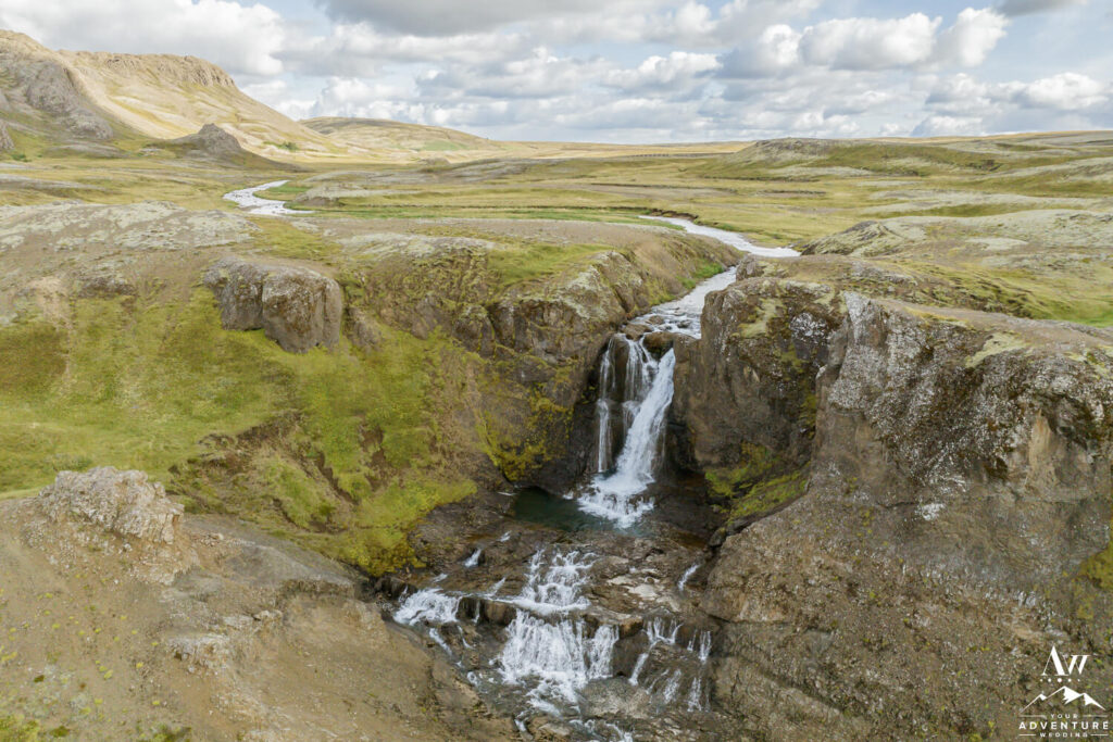 Trolls Waterfall Southwest Iceland