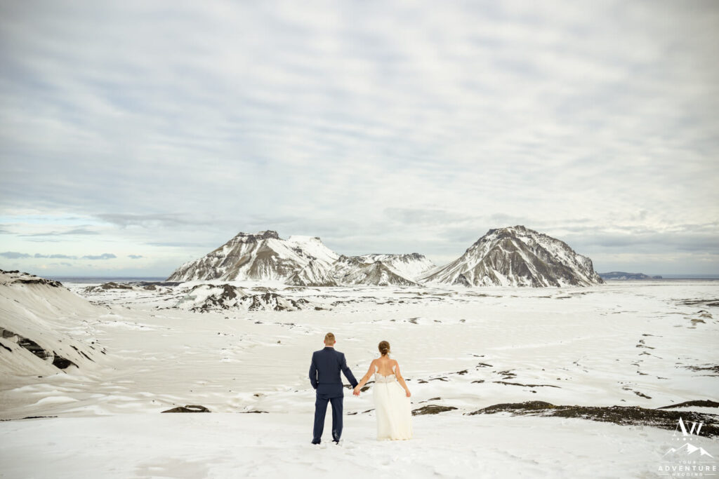 March Adventure Wedding at Icelandic Glacier