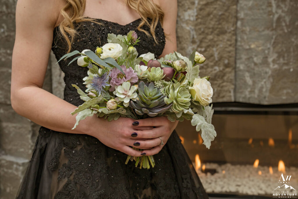 Iceland wedding bouquet