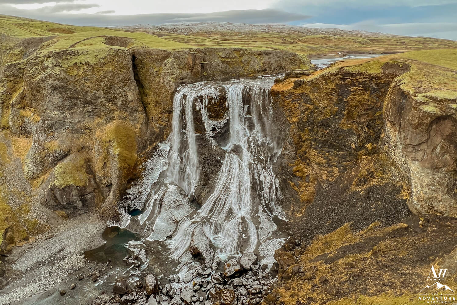 Exploring Fagrifoss Waterfall | Iceland Wedding Planner