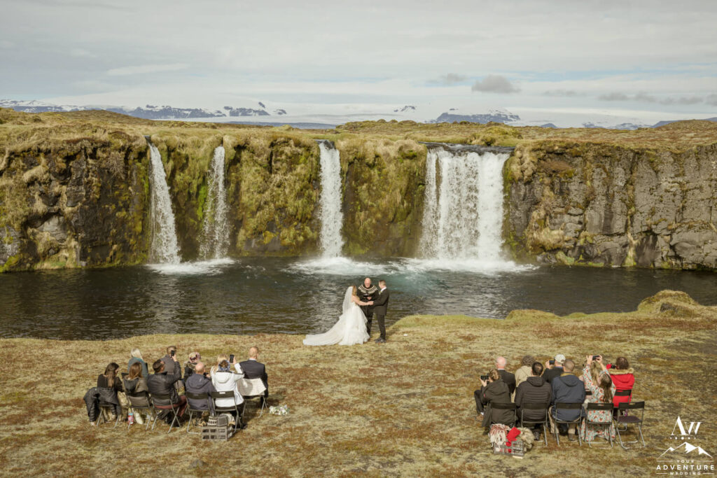 Spring Iceland Wedding Ceremony in May