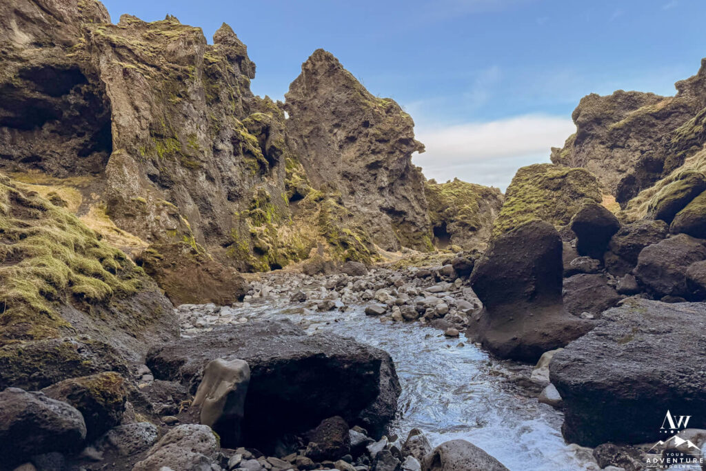 Thorsmork Merkurker Canyon Hike