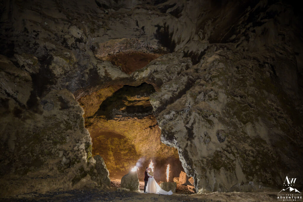 Iceland Yoda Cave wedding photos