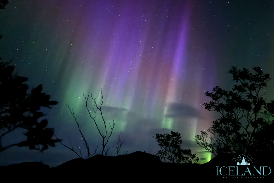 Iceland Wedding Planner Northern Lights Vik