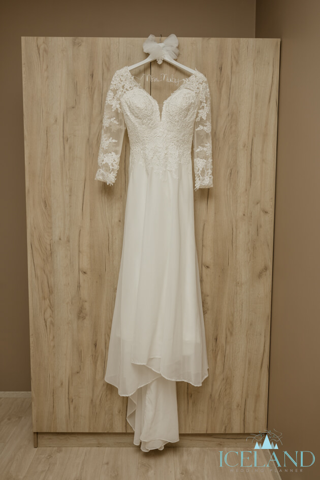 Iceland Wedding Elopement Dress