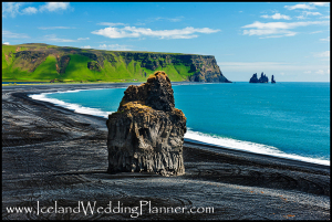 Cape Dyrholaey Vik Beach Iceland Wedding Location