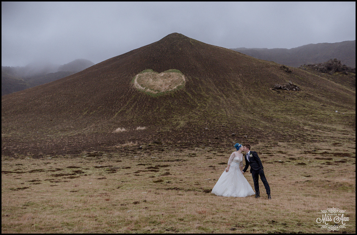 Heart Mountain Iceland Wedding Photographer