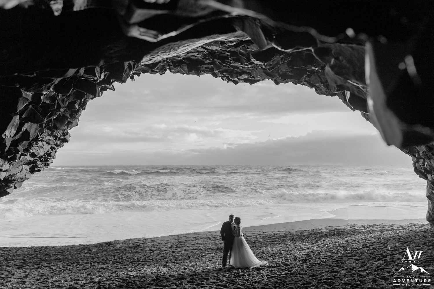 Iceland Cave Wedding