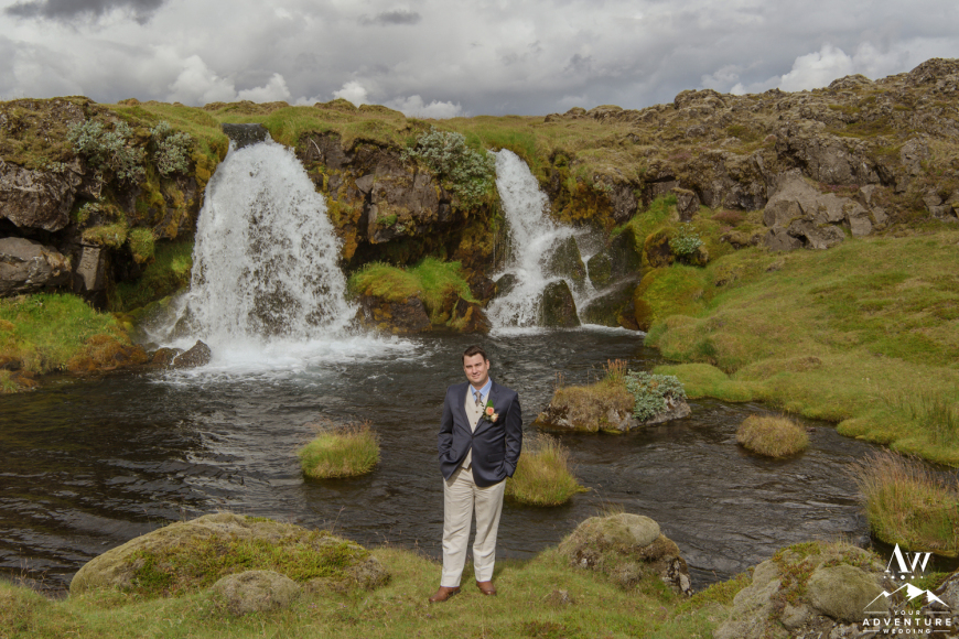 Iceland Elopement - Groom Attire - Suit