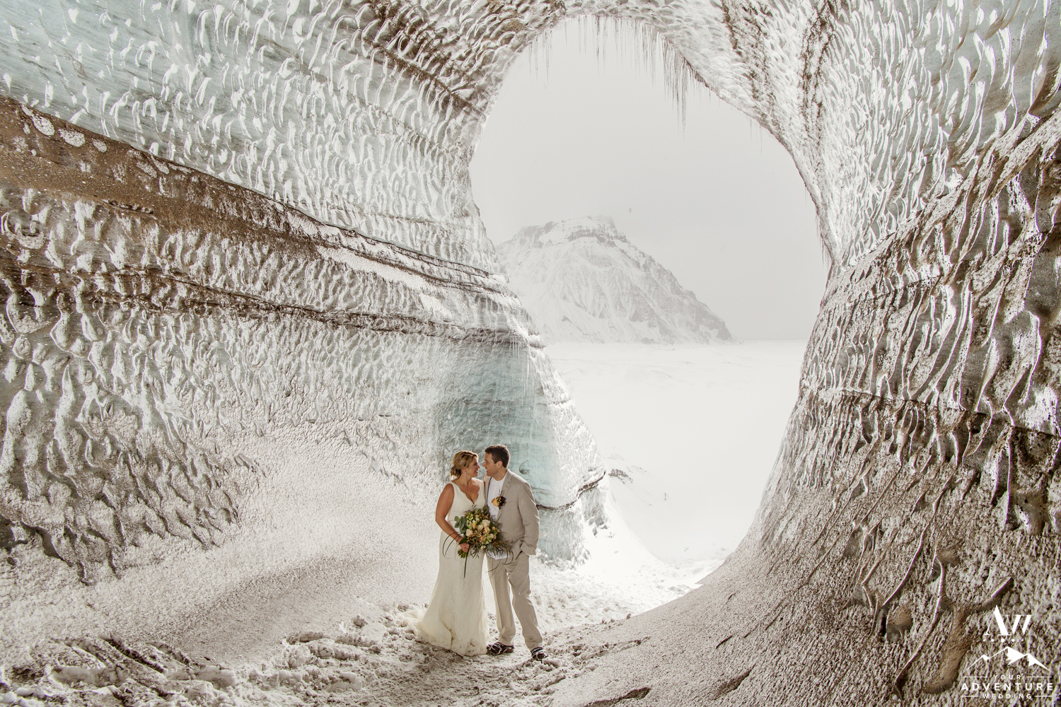 Iceland Ice Cave Wedding-17