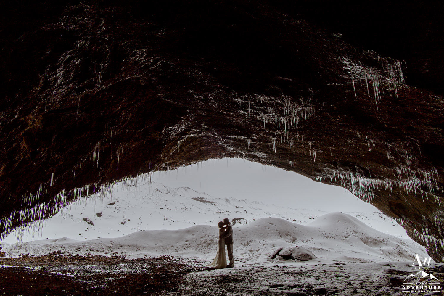 Iceland Ice Cave Wedding-34