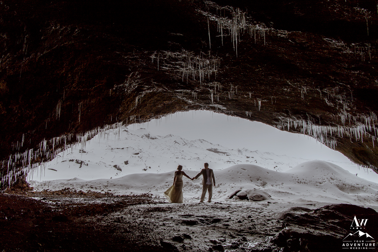 Iceland Ice Cave Wedding-35