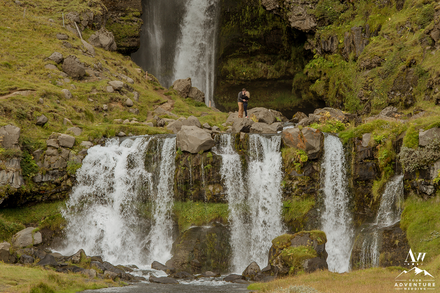 iceland-waterfall-e-session-adventurous-engagement-session