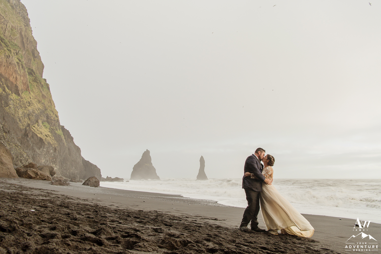 Iceland Wedding at a Beach-116