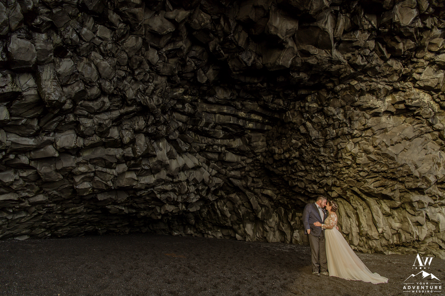 Iceland Wedding at a Cave-118
