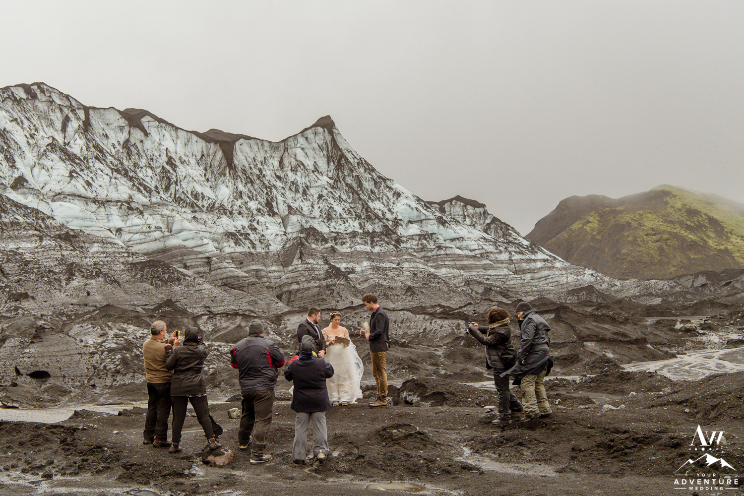 Iceland Wedding at a Glacier-33