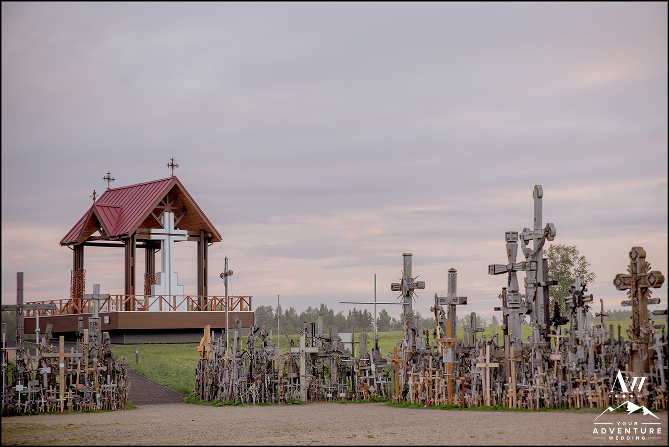 Lithuania Wedding Locations Hill of Crosses