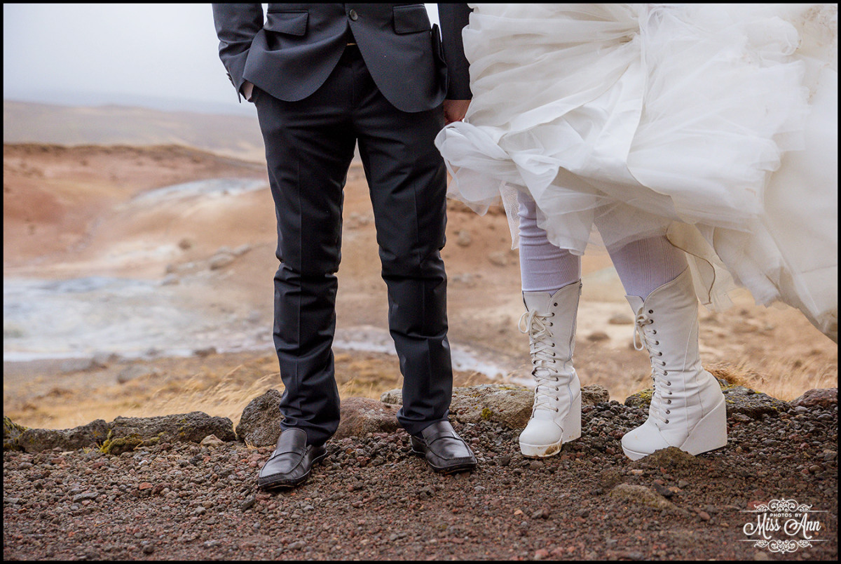 Seltun Geothermal Area Iceland Wedding