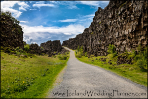 Thingvellir National Park Iceland Wedding Ceremony Location