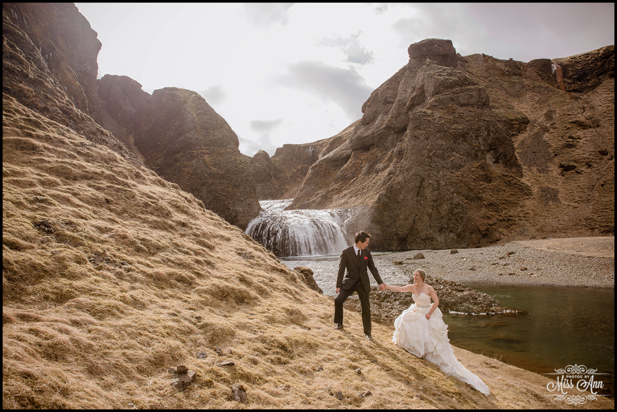 Unique Private Waterfall Weddings Iceland